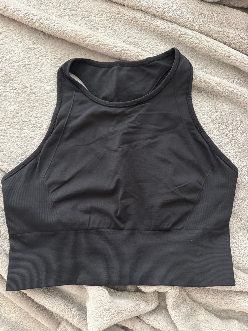 Lululemon high neck sports bra top